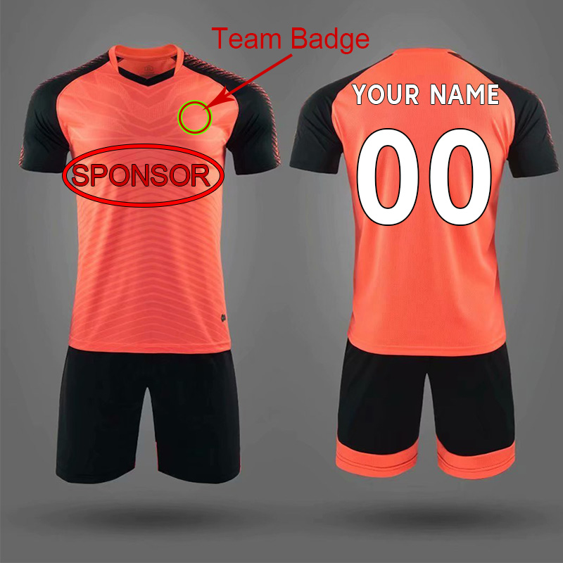 DIY Soccer Wear Custom Jersey team order own logos football shirts Men women kids equipment 002
DIY Soccer Wear Custom Jersey team order own logos football shirts Men women kids equipment 002