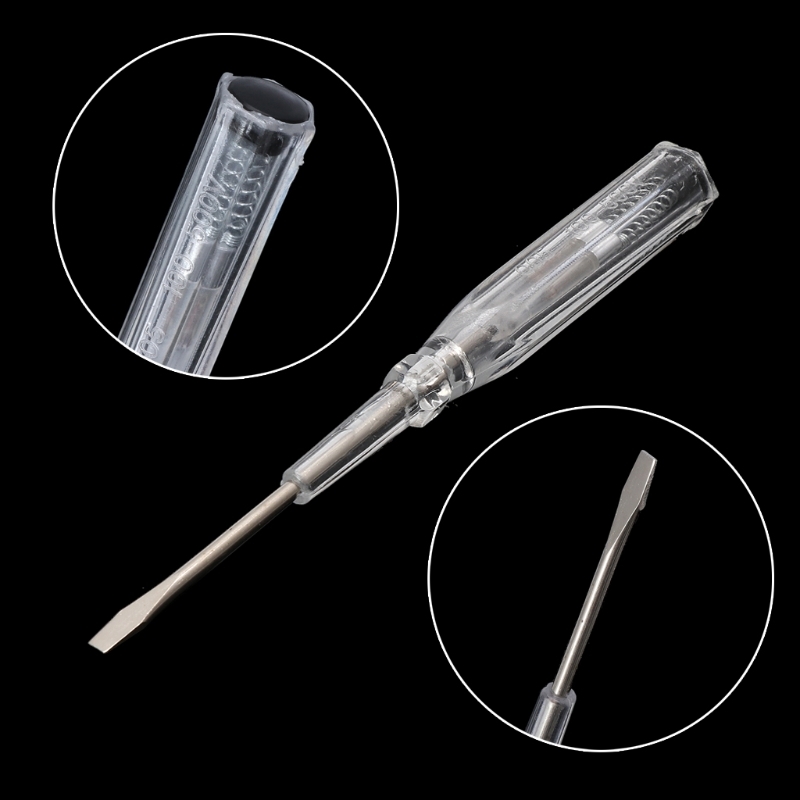100-500V Multifunctional Lead Electric Tester Pen Screwdriver Voltage Detector