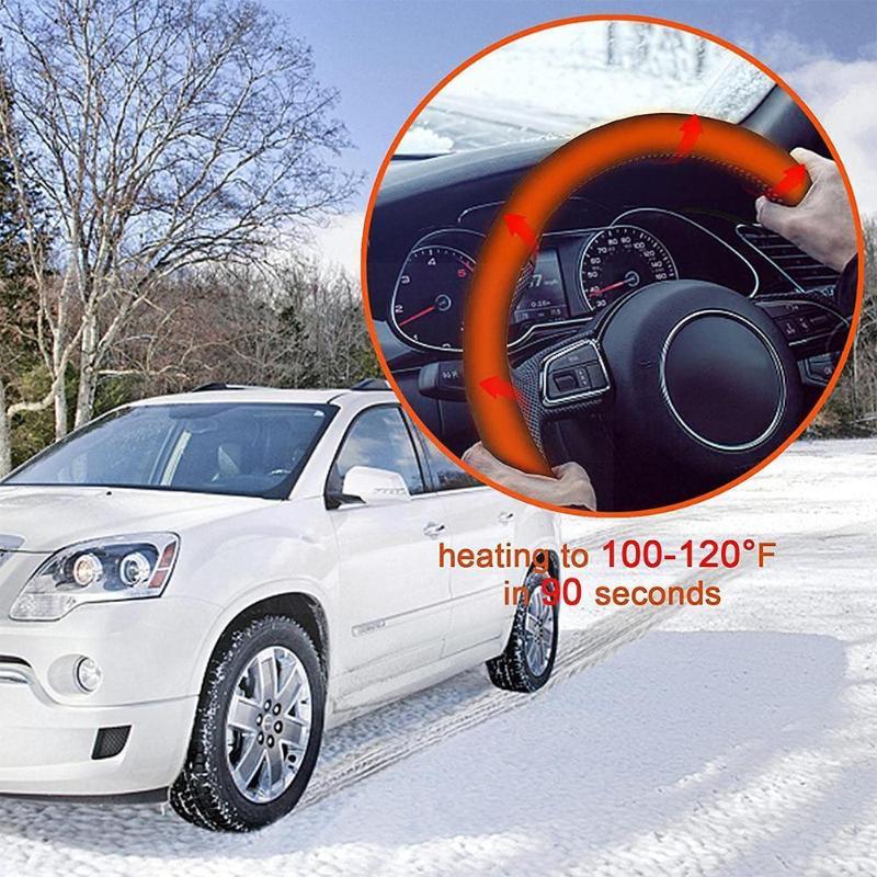 Steering Wheel Covers Rapid Heating Car Cover 12v Universal Warmer Heater Electric Pad Winter Accessorie Han N4p4
Steering Wheel Covers Rapid Heating Car Cover 12v Universal Warmer Heater Electric Pad Winter Accessorie Han N4p4