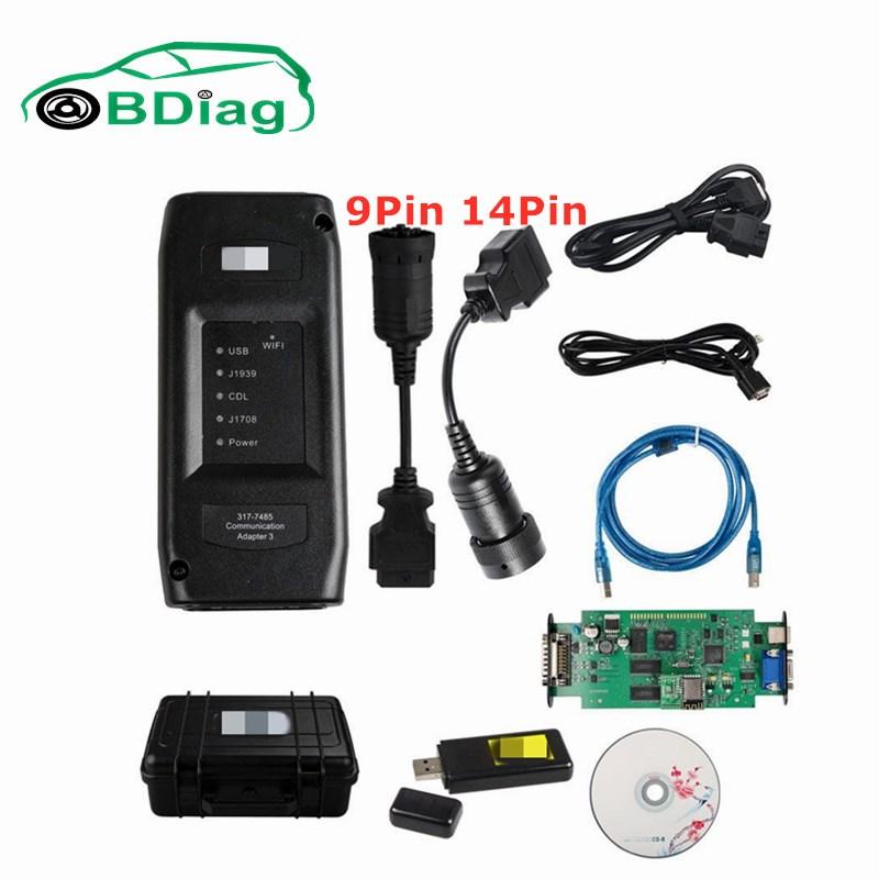Code Readers & Scan Tools 2021 Est 2021A CAT 3 Adapter III WIFI / USB Communication CAT3 P/N 317-7485 Professional Heavy Duty Truck Diagn
Code Readers & Scan Tools 2021 Est 2021A CAT 3 Adapter III WIFI / USB Communication CAT3 P/N 317-7485 Professional Heavy Duty Truck Diagn