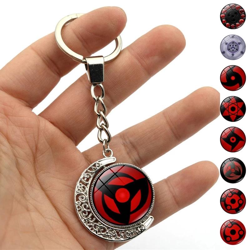 Keychains Anime Sharingan Eye Keychain Accessories Uchiha Sasuke Kakashi Rotating Moon Pendant Metal Key Ring Chains For Women Jewelry, Silver
Keychains Anime Sharingan Eye Keychain Accessories Uchiha Sasuke Kakashi Rotating Moon Pendant Metal Key Ring Chains For Women Jewelry, Silver