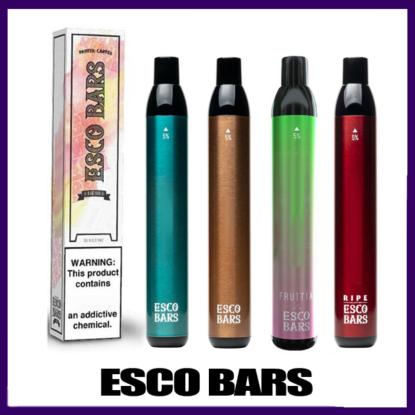 ESCO BARS MESH 2500 Puff Single Disposable vape e cigarette 27 colors 6ml pod device RIPE fruitia edition 5% Strength 1000mah Battery ORIGINAL Quality
ESCO BARS MESH 2500 Puff Single Disposable vape e cigarette 27 colors 6ml pod device RIPE fruitia edition 5% Strength 1000mah Battery ORIGINAL Quality