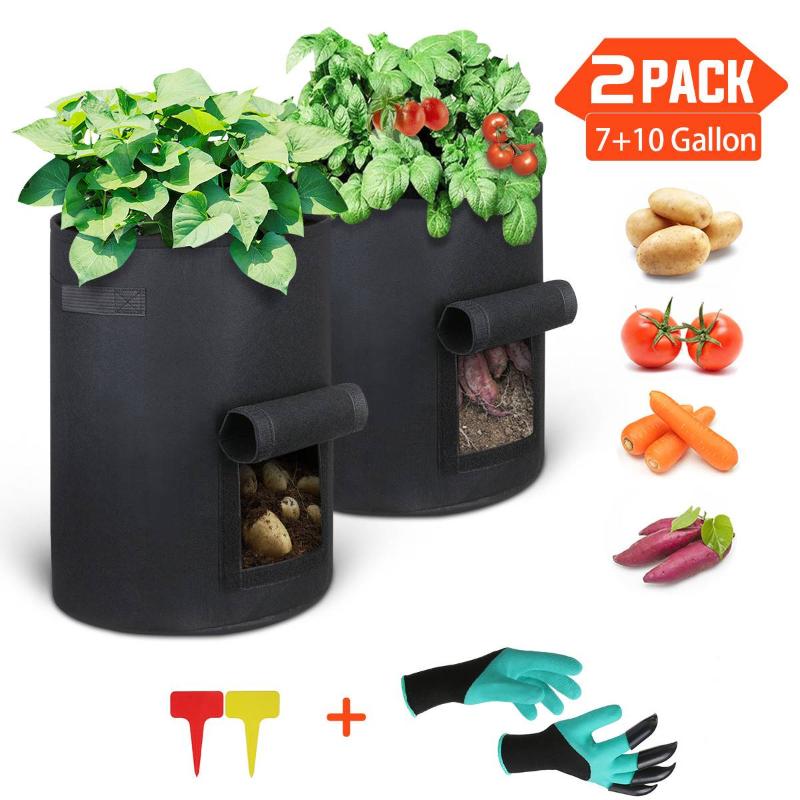 Size Plant Grow Bags Home Garden Gloves Potato Pot Greenhouse Vegetable Growing Moisturizing Vertical Bag Tools Planters & Pots
Size Plant Grow Bags Home Garden Gloves Potato Pot Greenhouse Vegetable Growing Moisturizing Vertical Bag Tools Planters & Pots