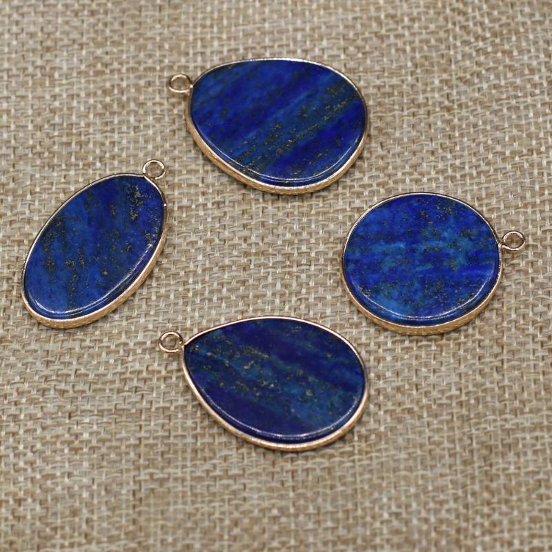 Charms Natural Gems Pendant Water Drop Reiki Heal Lapis Lazuli Golden Plated Ffor Jewelry Making DIY Necklace Accessories, Bronze;silver
Charms Natural Gems Pendant Water Drop Reiki Heal Lapis Lazuli Golden Plated Ffor Jewelry Making DIY Necklace Accessories, Bronze;silver