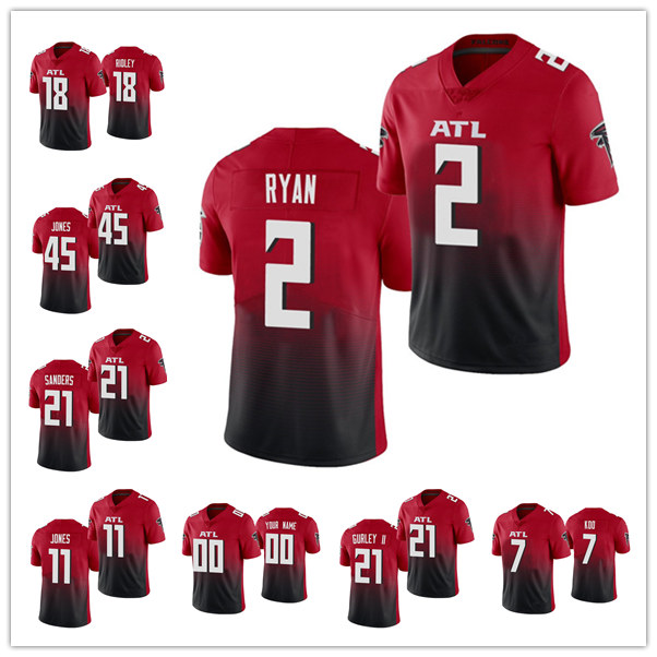 Atlanta Falcons Jersey MEN WOMEN YOUTH Matt Ryan Julio Jones Todd Gurley II Red 2nd Alternate Vapor Limited football Jersey, Black;red
Atlanta Falcons Jersey MEN WOMEN YOUTH Matt Ryan Julio Jones Todd Gurley II Red 2nd Alternate Vapor Limited football Jersey, Black;red