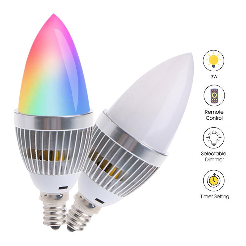 RGB LED Colorful Color Changing Candle Lamp Bulb E27 Energy-Saving Remote Control Dimmable Atmosphere Bulbs
RGB LED Colorful Color Changing Candle Lamp Bulb E27 Energy-Saving Remote Control Dimmable Atmosphere Bulbs