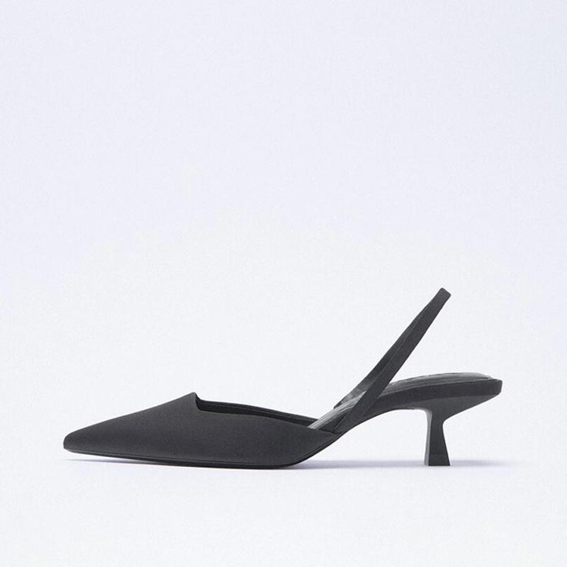 Sandals 2021 Spring Sexy Pointed Toe Kitten Heels Ladies Party Pumps Slingback High Dress Women, Black sandals women
Sandals 2021 Spring Sexy Pointed Toe Kitten Heels Ladies Party Pumps Slingback High Dress Women, Black sandals women