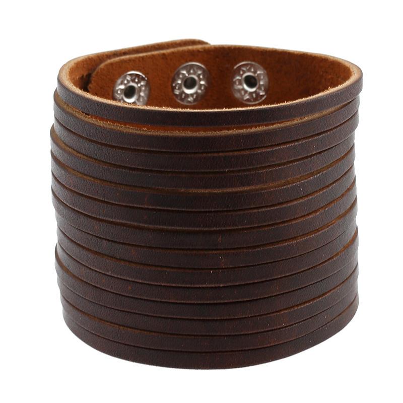 Beaded, Strands 2021 Ornaments Punk Wide Cowhide Stable Leather Bracelet Vintage, Black
Beaded, Strands 2021 Ornaments Punk Wide Cowhide Stable Leather Bracelet Vintage, Black