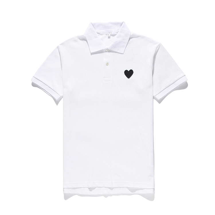 Classic PLAY unisex Polo t-shirt #PL010 summer short sleeve fashion tees harajuku luxuries stylist heart pattern men women designers CDG cas, White;black
Classic PLAY unisex Polo t-shirt #PL010 summer short sleeve fashion tees harajuku luxuries stylist heart pattern men women designers CDG cas, White;black