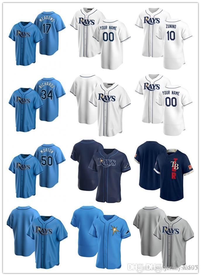 Custom Jersey Mens TampaBayRays17 Austin Meadows 34 Trevor Richards 50 Charlie Morton 10 Mike Zunino Baseball Jerseys, Color
Custom Jersey Mens TampaBayRays17 Austin Meadows 34 Trevor Richards 50 Charlie Morton 10 Mike Zunino Baseball Jerseys, Color
