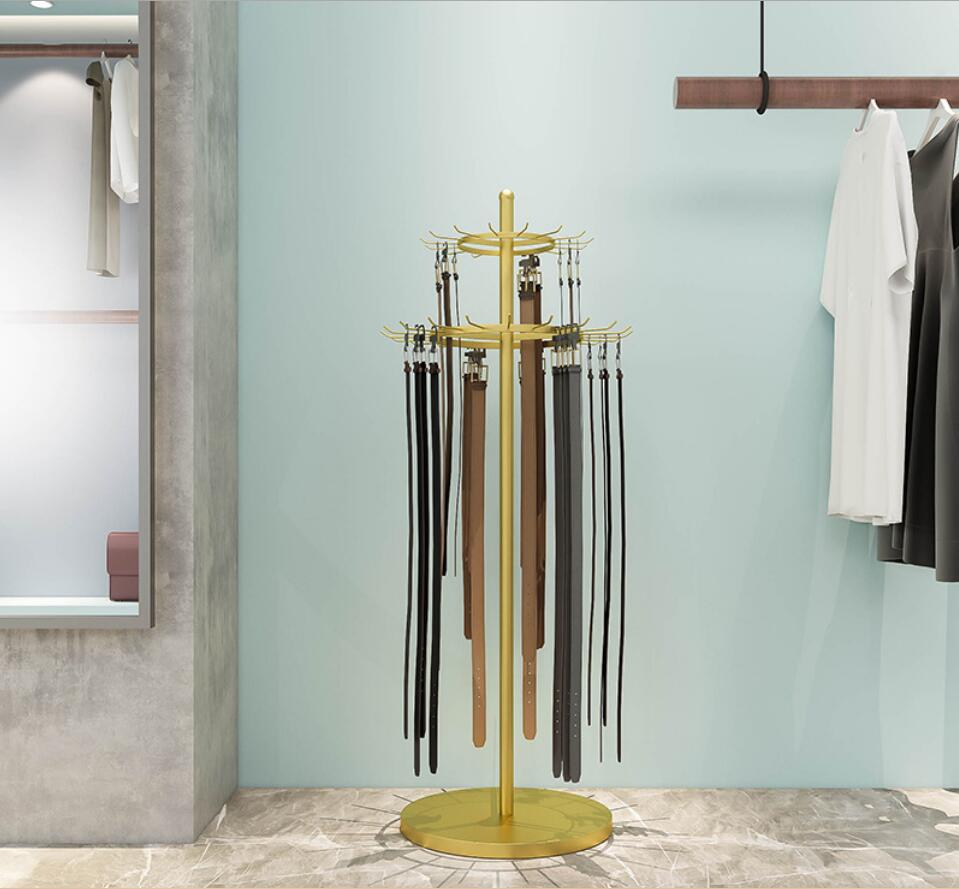 Belt display racks landing tie belts rack Commercial Furniture socks accessories bacon underwear show multifunctional shelf