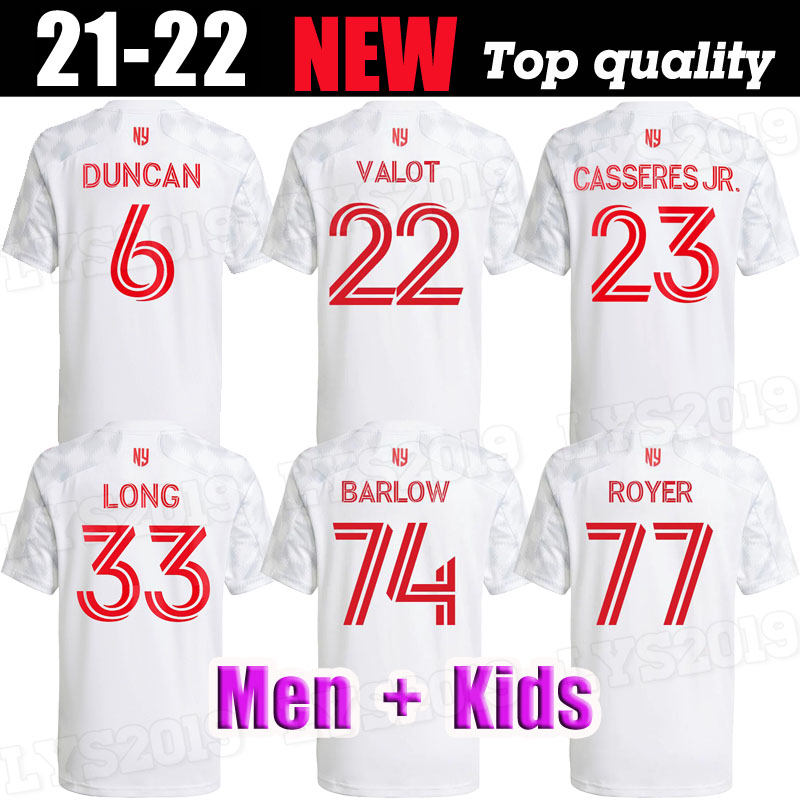 21 22 New York Red Soccer Jerseys LONG Bulls BARLOW 2021 2022 DAVIS CLARK CASSERES JR Football Shirt VALOT DUNCAN Jersey
21 22 New York Red Soccer Jerseys LONG Bulls BARLOW 2021 2022 DAVIS CLARK CASSERES JR Football Shirt VALOT DUNCAN Jersey
