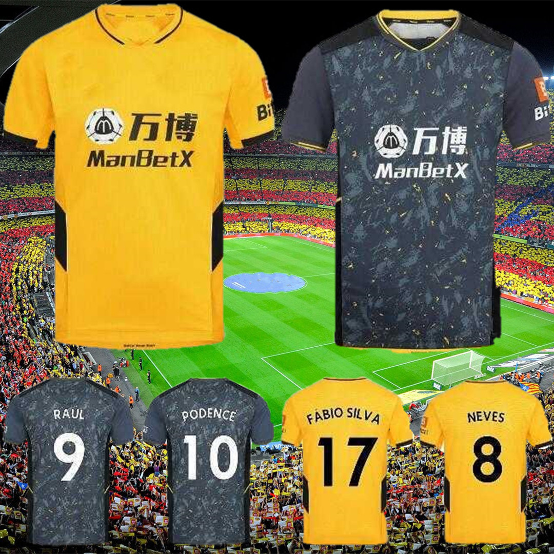 Wolves soccer jersey 21 22 Wanderers NEVES RAUL 2021 ADAMA FÃBIO SILVA PODENCE 2021 2022 J.OTTO football shirt men + kids kit sets uniform tops, Black;yellow
Wolves soccer jersey 21 22 Wanderers NEVES RAUL 2021 ADAMA FÃBIO SILVA PODENCE 2021 2022 J.OTTO football shirt men + kids kit sets uniform tops, Black;yellow