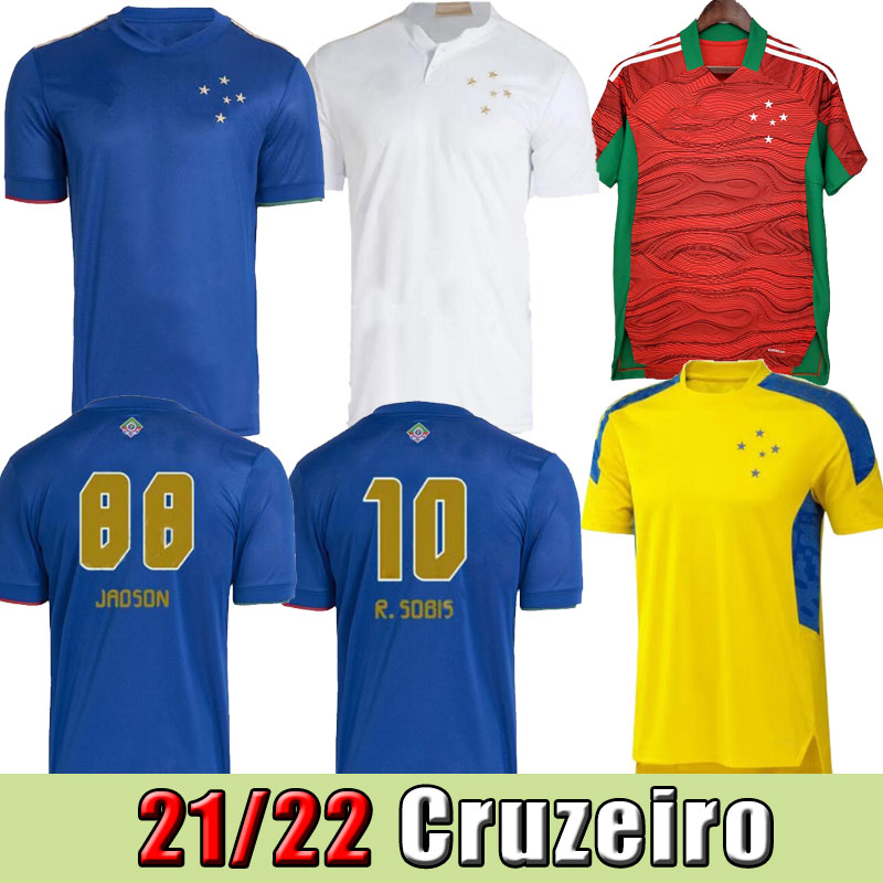2021 2022 CRUZEIRO soccer jersey 21 22 DE ARRASCAETA FRED ROBINHO THIAGO NEVES football shirt home club Camisas SASSÁ goalkeeper white red, Away
2021 2022 CRUZEIRO soccer jersey 21 22 DE ARRASCAETA FRED ROBINHO THIAGO NEVES football shirt home club Camisas SASSÁ goalkeeper white red, Away