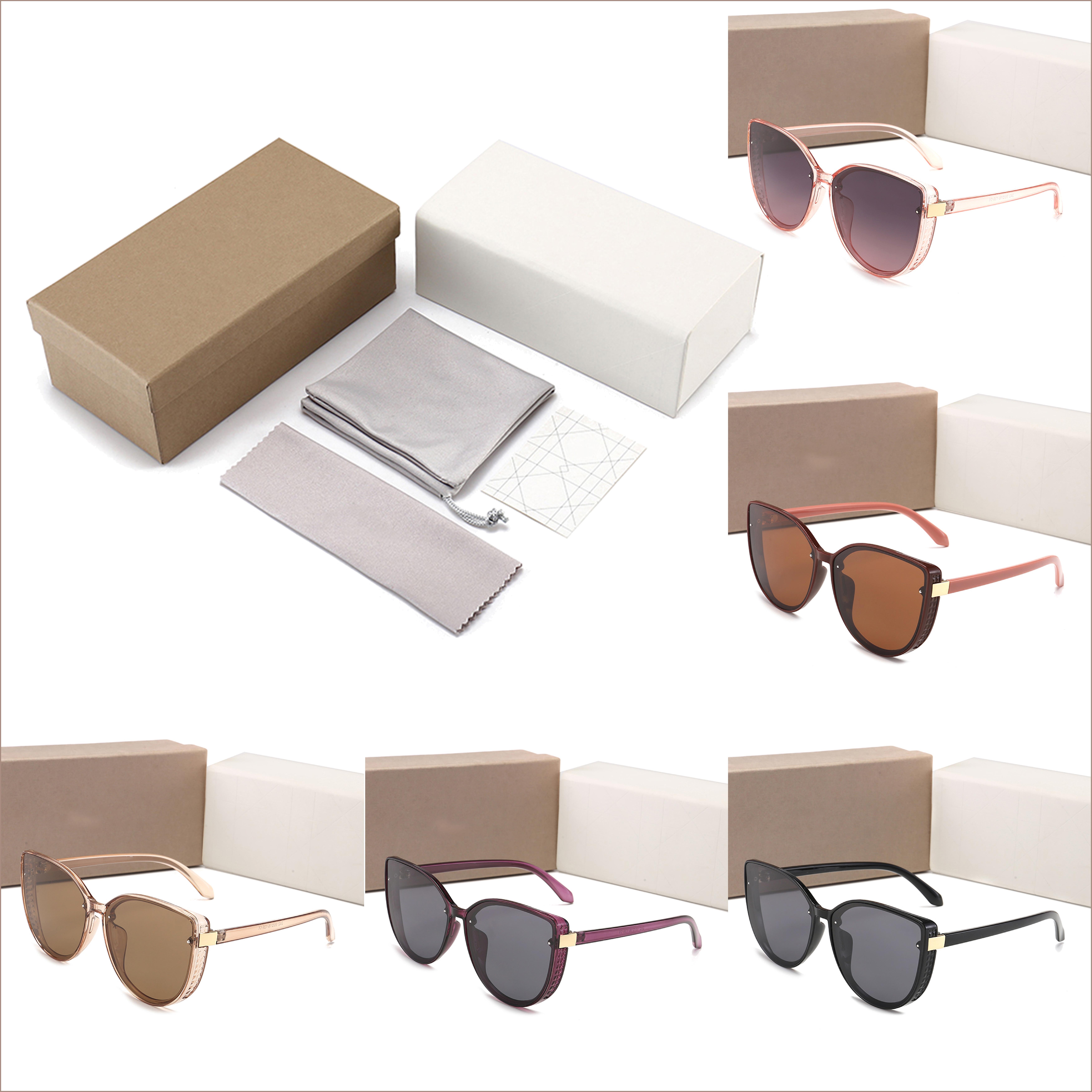 Fashion Women Sunglasses Classic Cat Eye Styles 5Colors Top Quality UV400 Gift Box Set All Seasons Outdoor Beach Leisure Varieties, White;black
Fashion Women Sunglasses Classic Cat Eye Styles 5Colors Top Quality UV400 Gift Box Set All Seasons Outdoor Beach Leisure Varieties, White;black