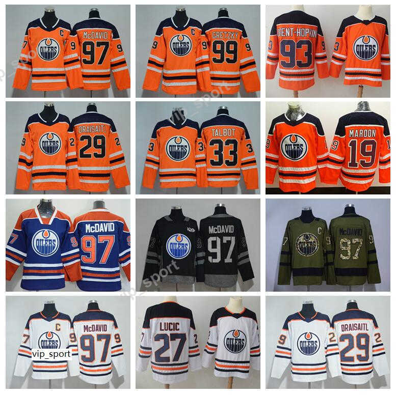 New Season 97 Connor McDavid 99 Wayne Gretzky Jersey 29 Leon Draisaitl 27 Milan Lucic Edmonton Oilers Hockey Jerseys Ice Orange Men, 19 orange ad
New Season 97 Connor McDavid 99 Wayne Gretzky Jersey 29 Leon Draisaitl 27 Milan Lucic Edmonton Oilers Hockey Jerseys Ice Orange Men, 19 orange ad