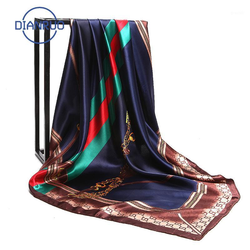 Scarves DIANRUO Wholesale Women Silk Scarf Retro Floral Shawl For Ladies Soft High Quality Satin Neckerchief R178, Blue;gray
Scarves DIANRUO Wholesale Women Silk Scarf Retro Floral Shawl For Ladies Soft High Quality Satin Neckerchief R178, Blue;gray