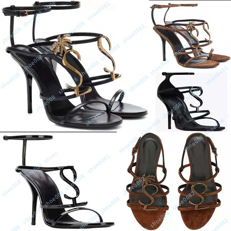 Luxury Designer Sandals high heels women's shoes black high heels women's wedding dress with box 35-41 shoe10 1