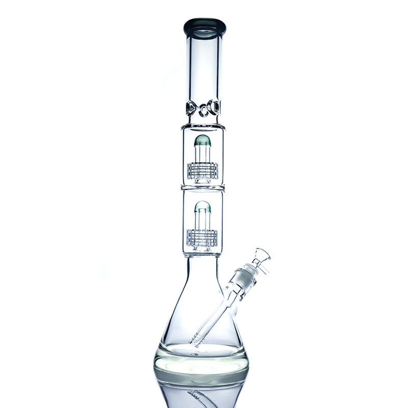 Double Stereo Matrix Birdcage Bongs beaker thick base design bubblers oil rigs water pipe dab rig hookahs with 14mm female joint
Double Stereo Matrix Birdcage Bongs beaker thick base design bubblers oil rigs water pipe dab rig hookahs with 14mm female joint