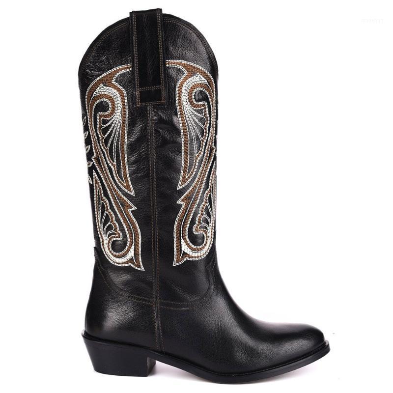 Boots FootCourt- Black Genuine Leather Round Toe Cowboy Embroidered Lining Western For Women Handmade
Boots FootCourt- Black Genuine Leather Round Toe Cowboy Embroidered Lining Western For Women Handmade