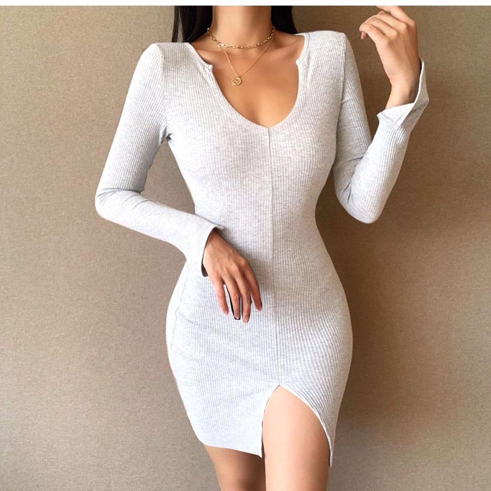 Casual Dresses European and American Fashion Women's Grey Sexy Hip V Collar Long Sleeve Short Fork Dress B2RH, White
Casual Dresses European and American Fashion Women's Grey Sexy Hip V Collar Long Sleeve Short Fork Dress B2RH, White