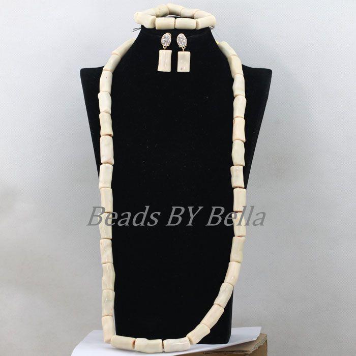 Earrings & Necklace Luxury Long For Women African Costume Jewelry Sets 38"inches White Coral Wedding Beads Set ABK391, As pic
Earrings & Necklace Luxury Long For Women African Costume Jewelry Sets 38"inches White Coral Wedding Beads Set ABK391, As pic