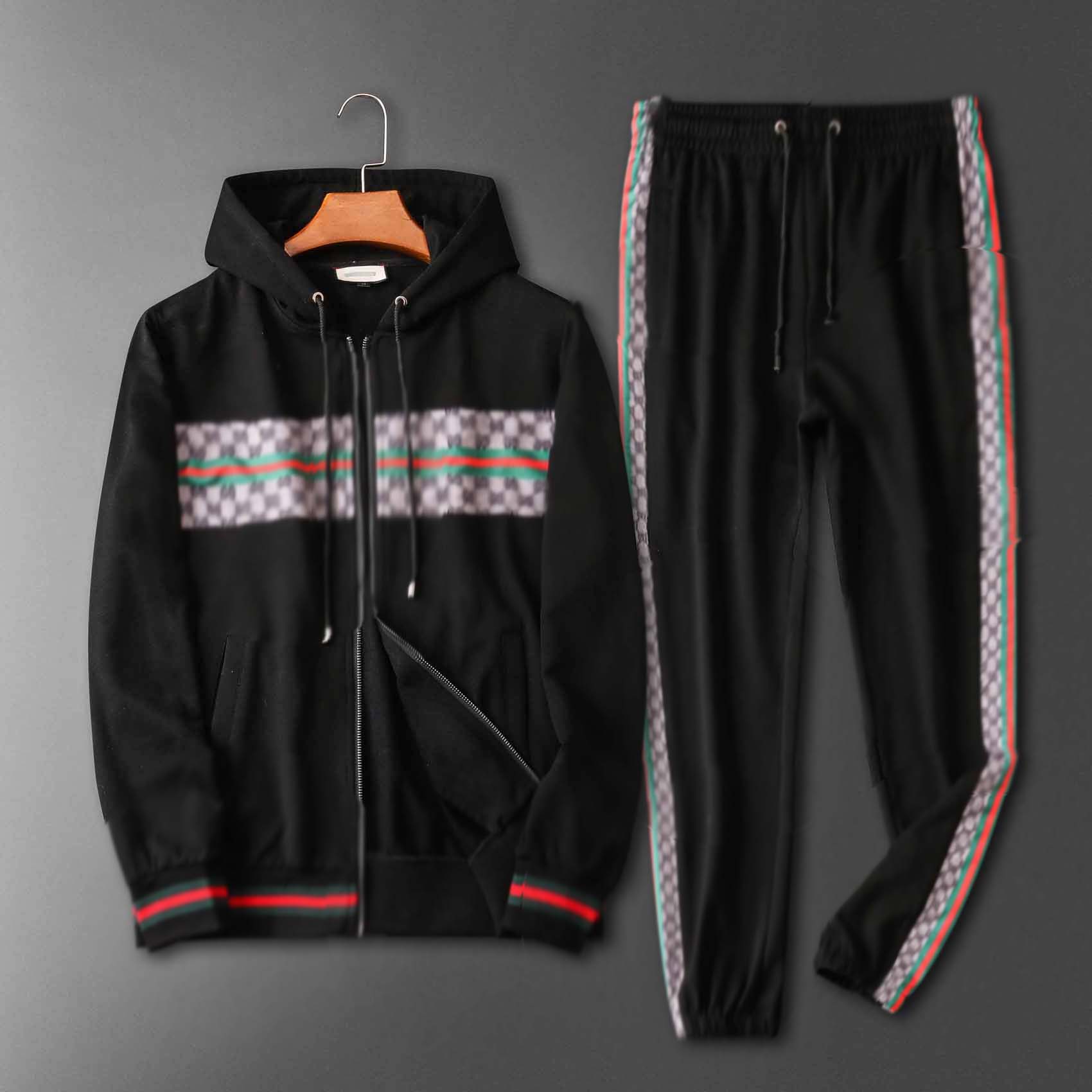 2021 luxury sportswear designer sports tops and pants suits fashion autumn men's hoodies sweatshirts zipper classic clothing, Gray
2021 luxury sportswear designer sports tops and pants suits fashion autumn men's hoodies sweatshirts zipper classic clothing, Gray