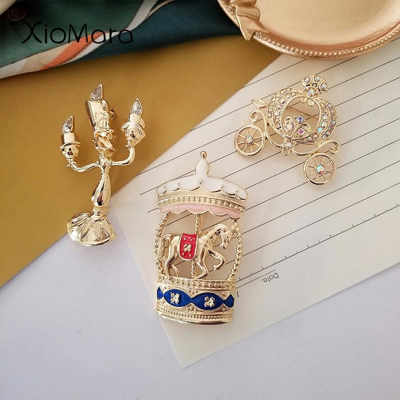 Pins, Brooches Candlestick Carriage Whirligig Enamel Pins Royal Items Badges For Women Men Clothes Bag Jewelry Gift Friends
Pins, Brooches Candlestick Carriage Whirligig Enamel Pins Royal Items Badges For Women Men Clothes Bag Jewelry Gift Friends