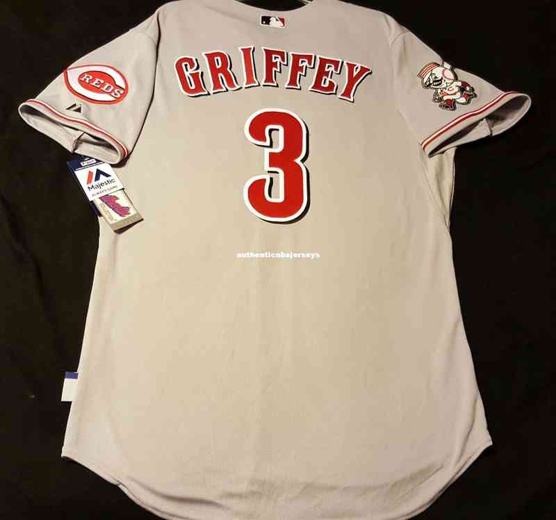 Throwback Majestic Cheap #3 Ken Griffey Jr. Cool Base Jersey Mens Stitched Wholesale Big and Tall Size Xs-6xl Baseball Jerseys, Grey
Throwback Majestic Cheap #3 Ken Griffey Jr. Cool Base Jersey Mens Stitched Wholesale Big and Tall Size Xs-6xl Baseball Jerseys, Grey