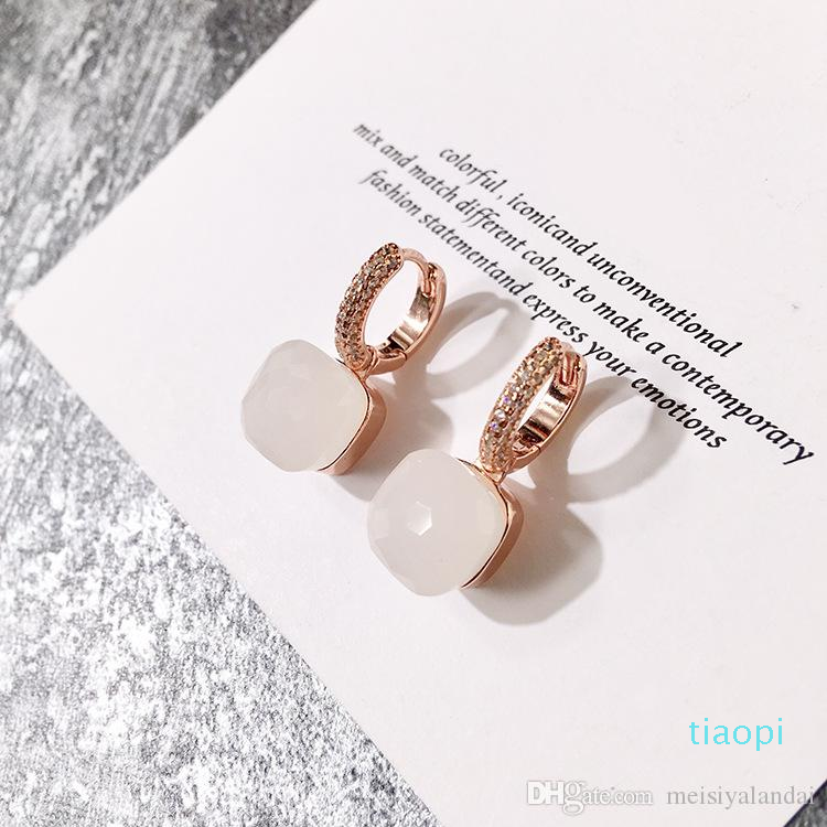 designer jewelry women hoop earrings hot color stone micro inlaid candy color square stone crystal earrings diamond earrings
designer jewelry women hoop earrings hot color stone micro inlaid candy color square stone crystal earrings diamond earrings