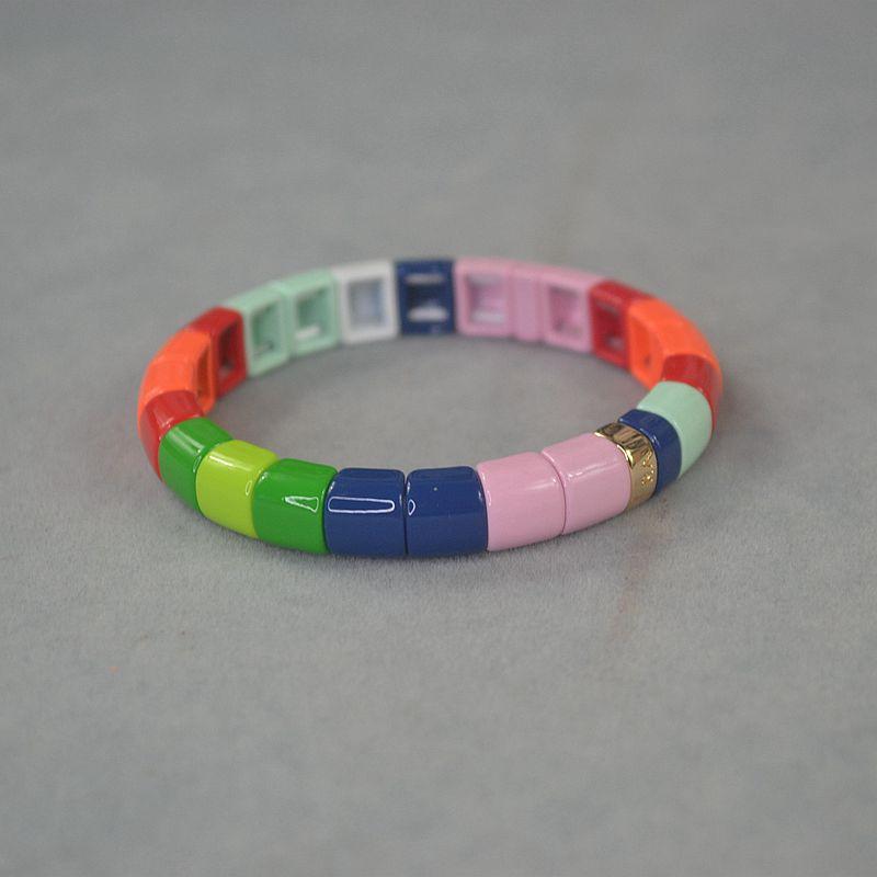 Bangle RA 2021 Color Enamel Hemisphere Elastic Wide Bracelet Street Racket Mixed With Bohemian Style
Bangle RA 2021 Color Enamel Hemisphere Elastic Wide Bracelet Street Racket Mixed With Bohemian Style