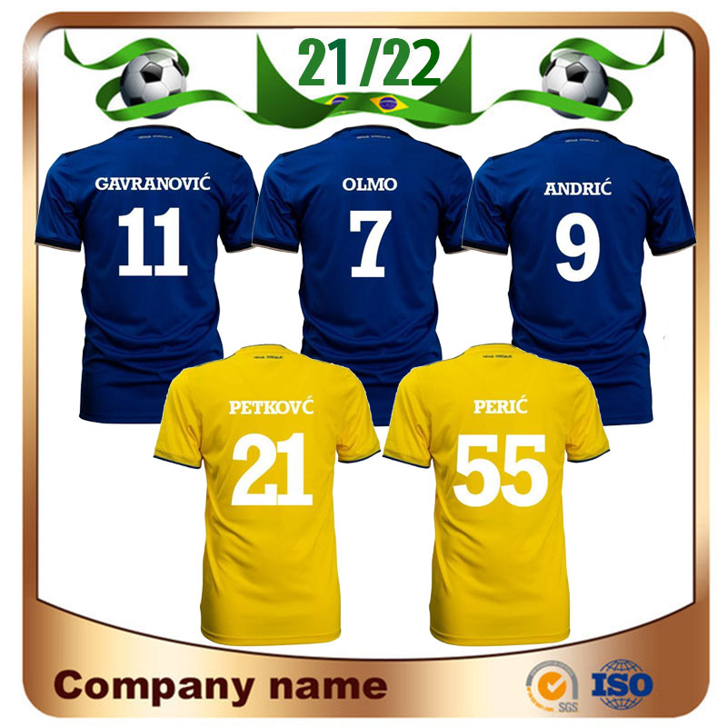 21/22 GNK Dinamo Zagreb Soccer Jerseys 2021 Home Blue ORSIS PETKOVC PERIC OLMO ADEMI GOJAK Maillots De Foot Shirt Short sleeve Football uniform, Black;yellow
21/22 GNK Dinamo Zagreb Soccer Jerseys 2021 Home Blue ORSIS PETKOVC PERIC OLMO ADEMI GOJAK Maillots De Foot Shirt Short sleeve Football uniform, Black;yellow