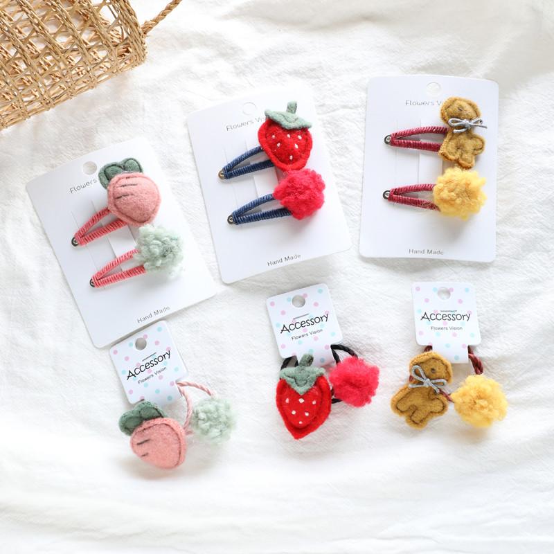 Hair Accessories 2pcs/lot Pins For Babies Cartoon Hairsresser Clips Lovely Bow With Pompom Lace Balls Girls Hairpins Barrttes, 4 ring carrot
Hair Accessories 2pcs/lot Pins For Babies Cartoon Hairsresser Clips Lovely Bow With Pompom Lace Balls Girls Hairpins Barrttes, 4 ring carrot