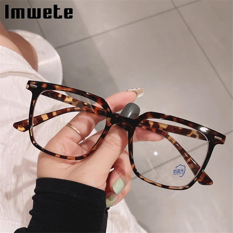 Fashion Sunglasses Frames Imwete Black Glasses Frame Women Anti Blue Light Eyeglasses Sqaure Leoaprd Vintage Brand Bluelight Blocking Lens
Fashion Sunglasses Frames Imwete Black Glasses Frame Women Anti Blue Light Eyeglasses Sqaure Leoaprd Vintage Brand Bluelight Blocking Lens