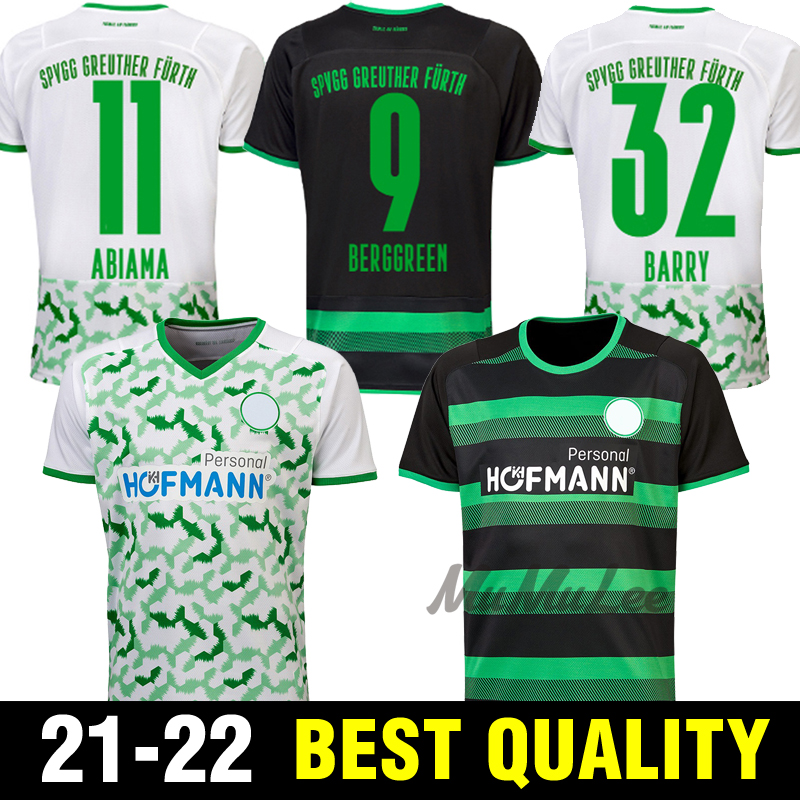 SpVgg Greuther Furth Soccer Jerseys 2021 22 FEIN HRGOTA NIELSEN HOME AWAY Maillots de foot NGANKAM ABIAMA LEWELING SEGUIN GREEN ITTER BAUER, Black;yellow
SpVgg Greuther Furth Soccer Jerseys 2021 22 FEIN HRGOTA NIELSEN HOME AWAY Maillots de foot NGANKAM ABIAMA LEWELING SEGUIN GREEN ITTER BAUER, Black;yellow