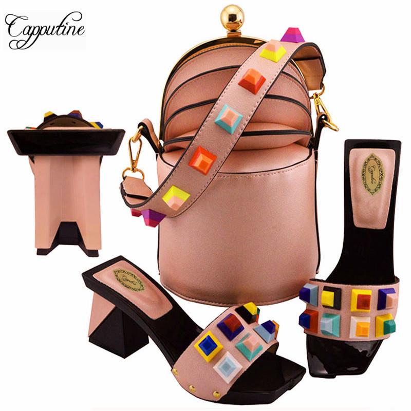 High Quality Italian Shoes With Matching Bag For Party Rhinestone Women Pumps Wedding And Size 38-43 Dress, Black
High Quality Italian Shoes With Matching Bag For Party Rhinestone Women Pumps Wedding And Size 38-43 Dress, Black