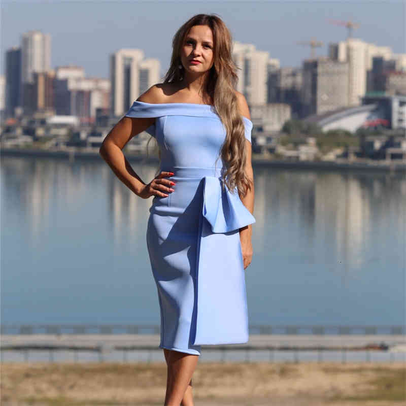Blue party dress skinny shoulder naked women sexy celebrate big event lady clubwear thin dinner tight without back night 56EB, Black;gray
Blue party dress skinny shoulder naked women sexy celebrate big event lady clubwear thin dinner tight without back night 56EB, Black;gray