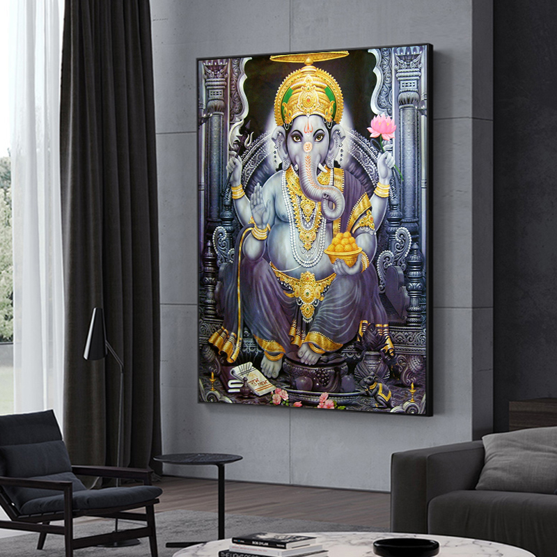 Buddha Poster Abstract Pictures Canvas Painting Animal Posters And Prints Wall Art for Living Room Decoration