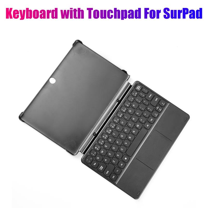 Keyboards Keyboard For CHUWI SurPad 10.1Inch Tablet Stand Case Cover With Touchpad Docking Connect