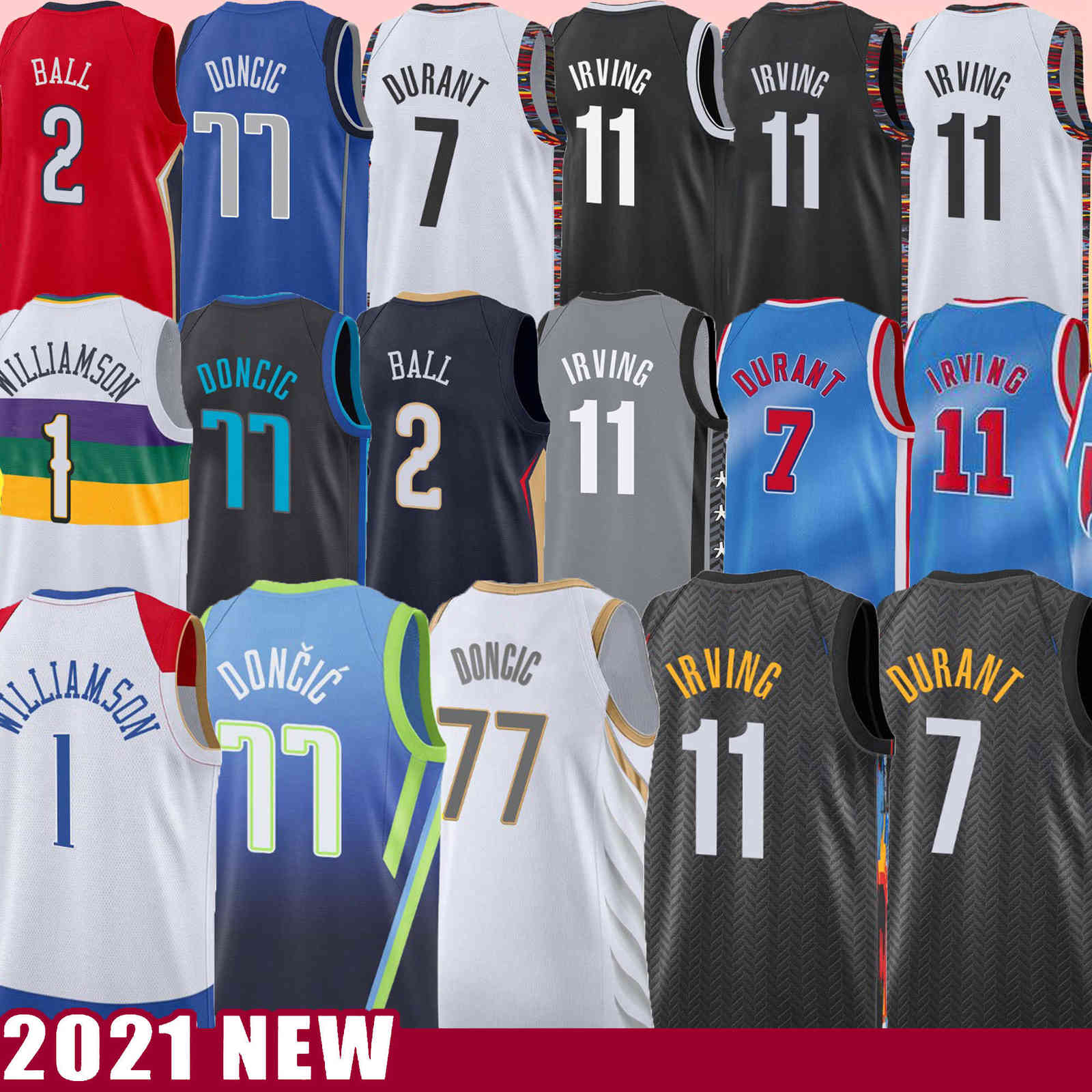 Kevin Luka 7 Durant Kyrie 11 77 Doncic Irving Basketball Jersey Zion 1 Williamson 72 Biggie Lonzo 2 Kristaps Ball Porzingis Dirk 41 Nowitzki, Black;red
Kevin Luka 7 Durant Kyrie 11 77 Doncic Irving Basketball Jersey Zion 1 Williamson 72 Biggie Lonzo 2 Kristaps Ball Porzingis Dirk 41 Nowitzki, Black;red