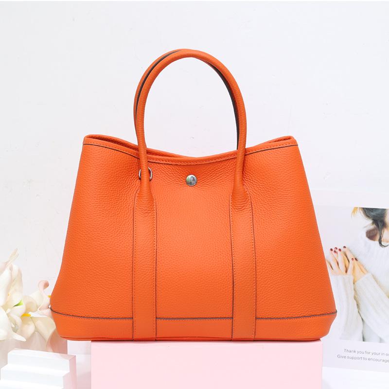 Evening Bags Top Layer Cowhide Garden Bag Fashion Trend Wild Basket Shoulder Diagonal Handbag Lychee Tote Luxury, Black
Evening Bags Top Layer Cowhide Garden Bag Fashion Trend Wild Basket Shoulder Diagonal Handbag Lychee Tote Luxury, Black