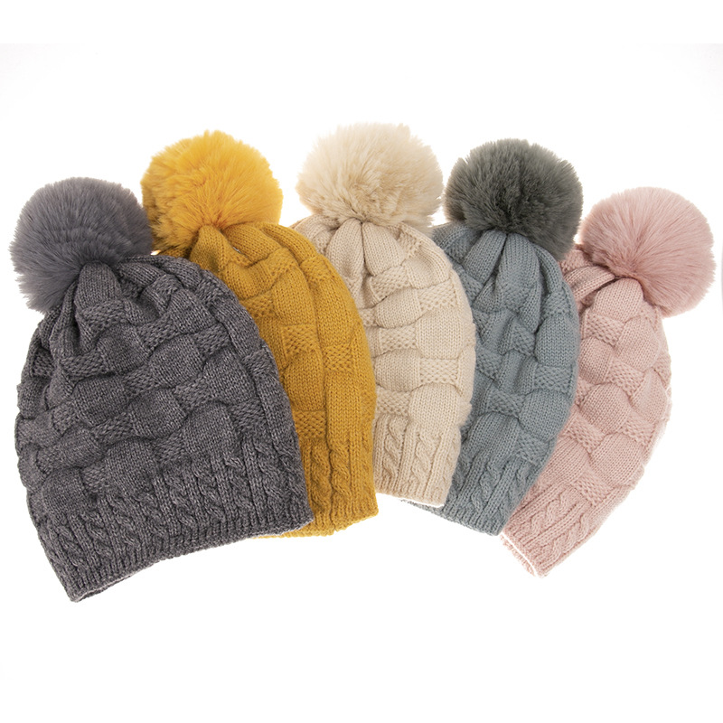 Womens Autumn Winter Thickened plus Velvet Warm Fur Ball Woolen Cap Korean Style Versatile Retro Knitted Hat Artistic Sleeve, Black
Womens Autumn Winter Thickened plus Velvet Warm Fur Ball Woolen Cap Korean Style Versatile Retro Knitted Hat Artistic Sleeve, Black