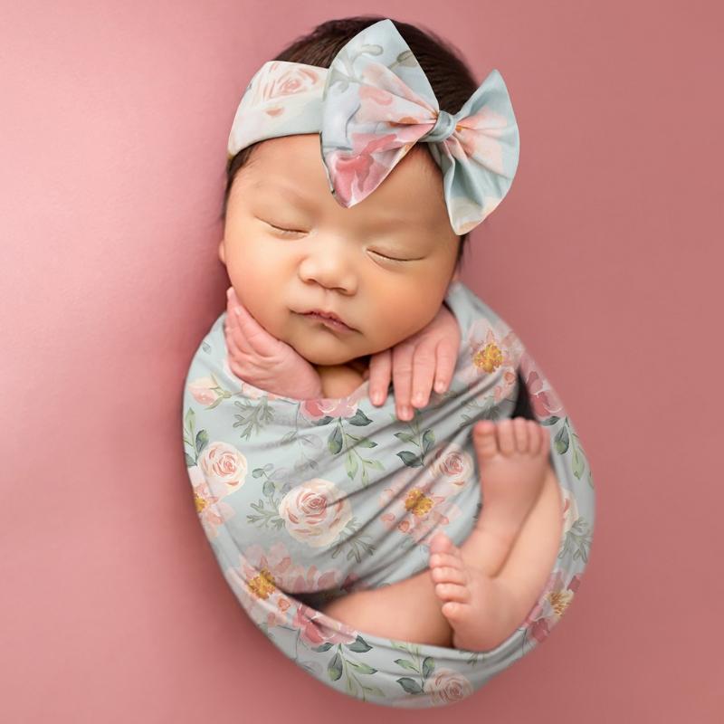 Blankets & Swaddling Born Pography Prop Baby Infant Sleeping Swaddle Wrap Headband Set G2AE
Blankets & Swaddling Born Pography Prop Baby Infant Sleeping Swaddle Wrap Headband Set G2AE
