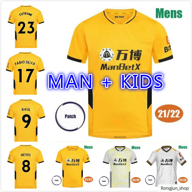 2021 2022 Wolves top SEMEDO soccer jerseys NETO 21 22 PODENCE COADY RAUL NEVES Wolverhampton football kit shirt J.MOUTINHO ADAMA uniforms, Kids size
2021 2022 Wolves top SEMEDO soccer jerseys NETO 21 22 PODENCE COADY RAUL NEVES Wolverhampton football kit shirt J.MOUTINHO ADAMA uniforms, Kids size