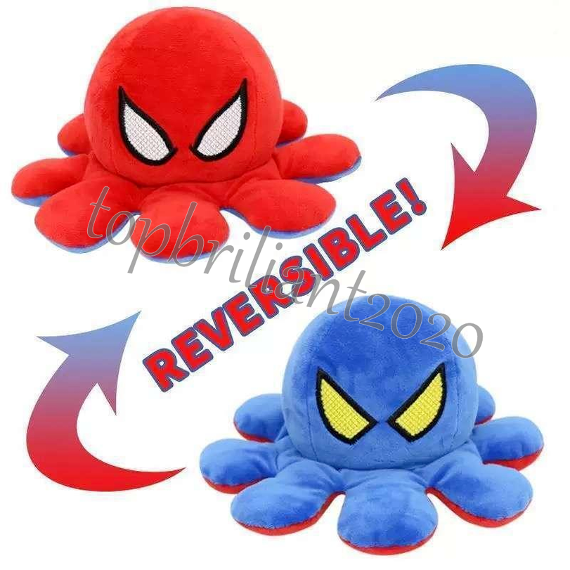 Big Size 30cm Christmas Design Reversible Flip Octopus Stuffed Dolls Soft Double-sided Expression Plush Toy Baby Kids Gift Doll New Year Gifts
Big Size 30cm Christmas Design Reversible Flip Octopus Stuffed Dolls Soft Double-sided Expression Plush Toy Baby Kids Gift Doll New Year Gifts