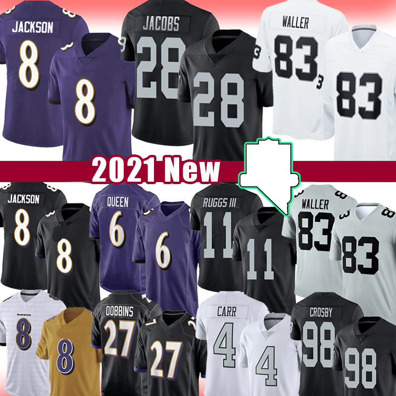8 Lamar Jackson Josh Jacobs Darren Waller Jersey Derek Carr Henry Ruggs III Las BaltimoreRavensVegasRaidersLewis Dobbins Humphrey Bo Jackson Crosby, Patch+mens jersey (tuxizhe)
8 Lamar Jackson Josh Jacobs Darren Waller Jersey Derek Carr Henry Ruggs III Las BaltimoreRavensVegasRaidersLewis Dobbins Humphrey Bo Jackson Crosby, Patch+mens jersey (tuxizhe)