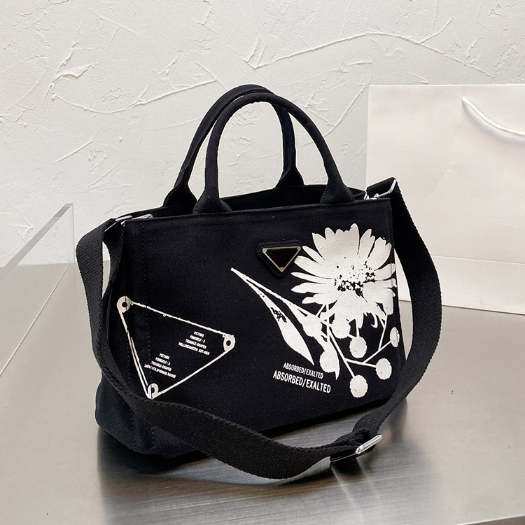Designer Canvas handbag Printing shopping bags high capacity tote women shoulder crossbody bag with long strap, Black
Designer Canvas handbag Printing shopping bags high capacity tote women shoulder crossbody bag with long strap, Black