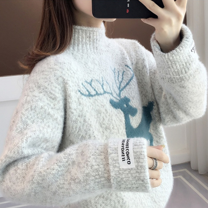 women's sweaters harajuku turtleneck sweater soft korean girls fashion kawaii cashmere deer mesh pullover spring fall d2zj, White;black
women's sweaters harajuku turtleneck sweater soft korean girls fashion kawaii cashmere deer mesh pullover spring fall d2zj, White;black
