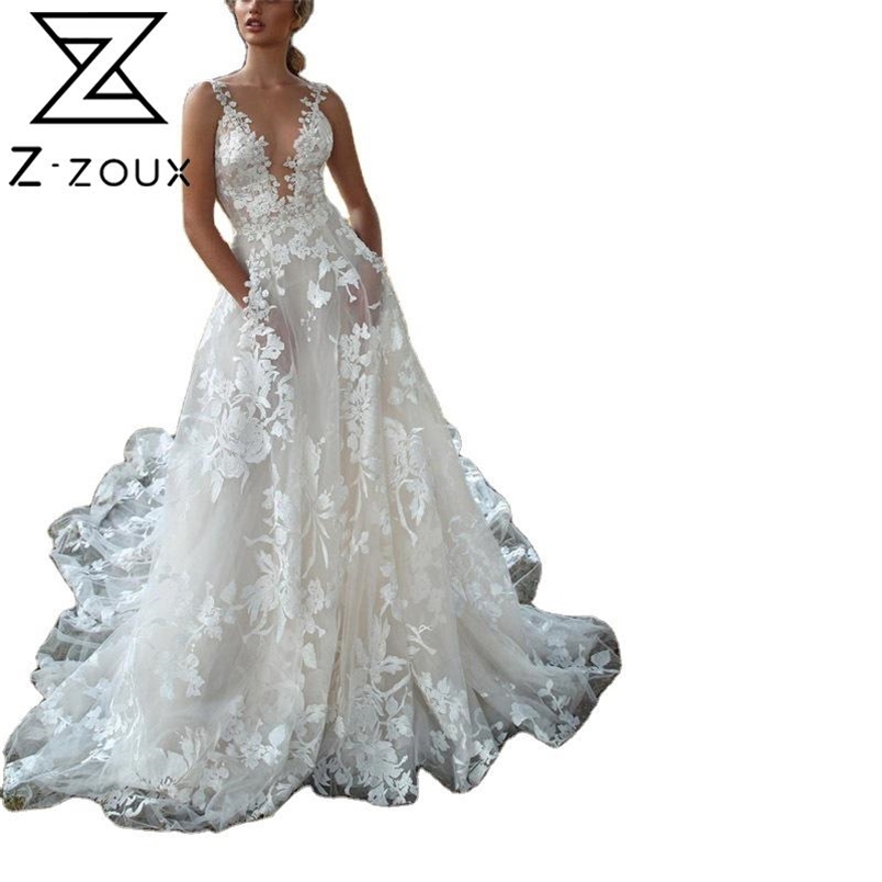 Women Dress Temperament Evening Dresses Deep V Neck Backless Ball Gown Sleeveless High Waist Large Hem Maxi 210513