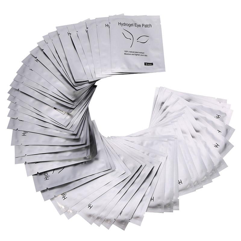 Eyelash Curler 50100200 Pairs Eye Pads Lint Gel Mask Eyepads Lashes Extension Patches SCI88